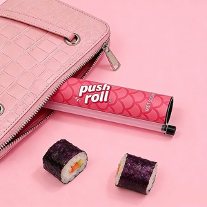 Convenient Packaging Food Grade Paper Tube Packaging Kraft Paper Tube Push up Paper Tubes for Sushi Easy-to-eat Sushi <b>Box</b> - Product Image 1