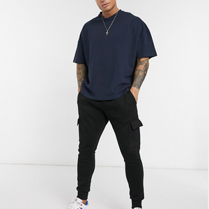Custom Heavyweight 100% Cotton <strong>t</strong> <strong>Shirt</strong> Men's Oversized Drop Shoulders <strong>Half</strong> <strong>Sleeve</strong> <strong>T</strong> <strong>Shirt</strong> - Product Image 5