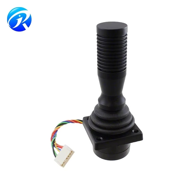 On Sale 3140SAQ600 Analog Hall Effect 3000 Navigation Switch Joystick 2-Axis Panel Mount 3140S-AQ600 Wire Leads with Connector