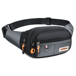 Nouvelle sacoche de sport multifonctionnelle en nylon pour homme, étanche, avec fermeture à cordon, sac à bandoulière décontracté, sacoche d'affaires - Product Image 1