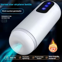 Le Pleasure Count présente le Masturbateur Masculin Airplane Cup (version vibrante), l'alliance parfaite de luxe et d'innovation.