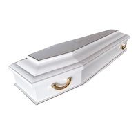 Ataúdes Funerarios Ecológicos de Madera Maciza de Estilo Europeo, Biodegradables, Hechos a Mano, con Color Personalizable