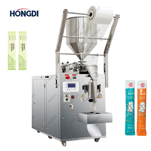 Máquina automática de envasado vertical con tolva de calentamiento y llenadora de líquidos de alta precisión para salsa de soja, cosméticos, alimentos, bolsas y film. - Product Image 2