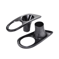 Cadre de phares antibrouillard de voiture en Fiber de carbone d'approvisionnement d'usine pour BMW E46 M3 1998-2005