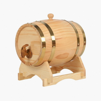 Tonneau à whisky en chêne, Mini tonneau en bois, Table de rangement, esprit, tonneau à whisky Vintage, vin