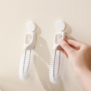Toe <b>Gap</b> Cleaning Brush with Handle - Soft Bristle Foot Scrubber for Shower & Foot Care, Deep Clean Between Toes - Product Image 5