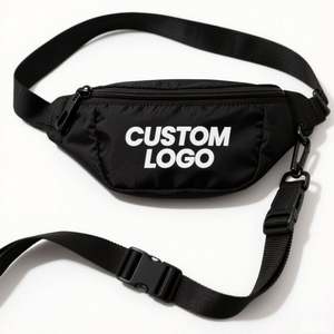 Wholesale Custom Durable Nylon Zipper Eco-friendly <b>Waist</b> <b>Bag</b> <b>Men</b> Women's Outdoor Running Fanny Pack Waterproof Customizable - Product Image 5