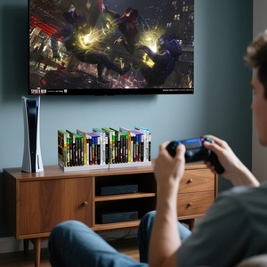 Pour PS5 contrôleur CD disques porte-<span class=keywords><strong>carte</strong></span> pour Switch2 boîte de rangement de <span class=keywords><strong>carte</strong></span> de jeu pour PS5 pour <span class=keywords><strong>PS4</strong></span> Pro <span class=keywords><strong>manette</strong></span> de jeu support de boîte de <span class=keywords><strong>carte</strong></span> de jeu support - Product Image 6