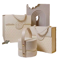 Vente en gros Boîtes de téléavertisseurs personnalisées en carton Matériau recyclé Doublure en éponge vide Cadre photo d'estampage de portefeuille pour mariage