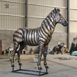 Estatua <span class=keywords><strong>de</strong></span> escultura <span class=keywords><strong>de</strong></span> cebra <span class=keywords><strong>de</strong></span> bronce <span class=keywords><strong>de</strong></span> Animal realista <span class=keywords><strong>de</strong></span> metal fundido a mano a la venta - Product Image 1