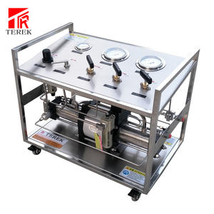 Pompe à air pneumatique TEREK GU-GTC, pompe à air à <span class=keywords><strong>double</strong></span> entraînement pour banc, grand débit, cadre en acier inoxydable - Product Image 5