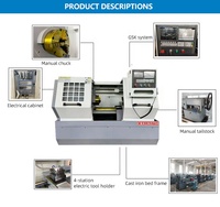 Venta de Fábrica: Torno CNC Automático CK6136 de Bancada Plana