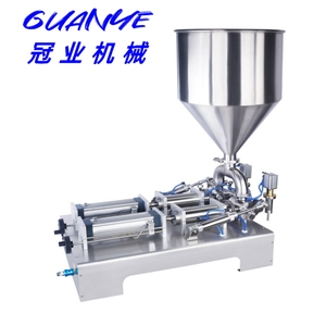 Llenadora de líquidos automática de 2 boquillas, máquina neumática de llenado de jabón líquido, tanque mezclador, línea de embotellado ACE - Product Image 2