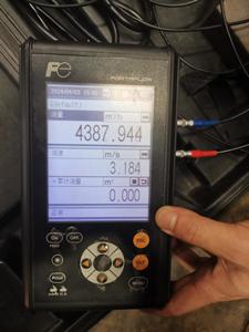 Portable Ultrasonic Flowmeter Digital Type FSC(converter)+FSSC(detector) <b>Clamp</b> on Ultrasonic Flow Meter - Product Image 4