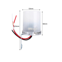 Fotocélula automática Interruptor de luz de calle Control de sensor a prueba de agua Dc Ac 110V 220V 10A Interruptor de control de luz automático de día y noche