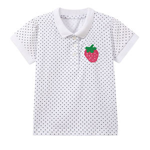 Camiseta para Niños, Camiseta Polo de Manga Corta para Niñas, Algodón Puro, Moda Infantil - Product Image 5