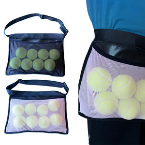 Porte-balles de tennis, pochette pour balles, ceinture en maille pour balles de tennis, pochette pour balles de pickleball, sac pour balles de tennis - Product Image 6