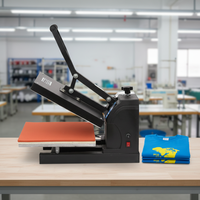 Imprimante à transfert thermique 38*38, machine d'impression à haute pression, machine d'impression de logo sur vêtements/t-shirts