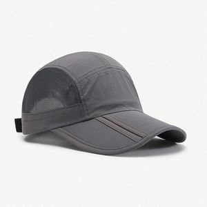 Casquette de baseball unisexe imperméable et à séchage rapide pour l'été, protection solaire en maille pour l'extérieur, pliable, vente en gros - Product Image 5