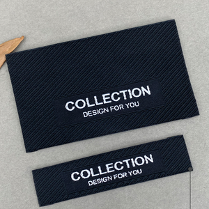 Etiquetas <span class=keywords><strong>de</strong></span> impresión <span class=keywords><strong>de</strong></span> satén, tamaño personalizado, <span class=keywords><strong>marca</strong></span> privada, para <span class=keywords><strong>ropa</strong></span>, textil, plegable, impresora <span class=keywords><strong>de</strong></span> etiquetas - Product Image 3