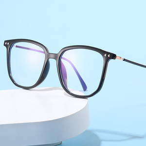 Ánh Sáng Màu Xanh Chặn Tr90 Kính Quang Học Cho Nam Giới Bảo Vệ Máy Tính Kính Mắt Khung Với Vật Liệu Ống Kính AC - Product Image 1