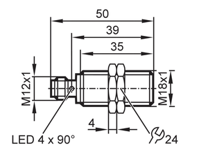IGB3005-BPKG IG5495อุปนัยอุปนัยอุปนัย/เรา-104 PNP เซ็นเซอร์โลหะชนิดเหนี่ยวนำเพิ่มระยะการตรวจจับใหม่เอี่ยม - Product Image 2