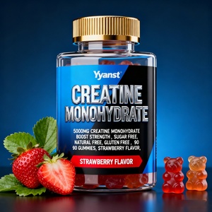 Gomitas de Creatina Monohidrato de Marca Privada, Recuperación Muscular Más Rápida, Aumento de Fuerza y Potencia, Aumento de Masa Muscular - Product Image 1