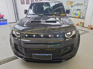 Adecuado para <span class=keywords><strong>Land</strong></span> <span class=keywords><strong>Rover</strong></span> <span class=keywords><strong>Defender</strong></span> 2020 + Base Car Grille Upgrade OCTA Styler Grille Lights Low to High Auto Lights Center Grille - Product Image 2