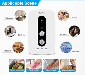 Instant Electric Water Heater 5500W <b>Wall</b> Mounted With Pump digital Display with <b>memory</b> function Household Shower - Product Image 4