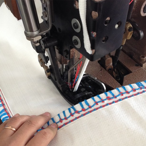 Máquina de coser de dos agujas con puntada doble para bolsas contenedor 81300, cabezal de máquina para fabricar big bags FIBC - Product Image 3