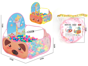 <span class=keywords><strong>Tente</strong></span> de <span class=keywords><strong>jeu</strong></span> pour enfants Chenghai Samtoy en toile hexagonale avec piscine à balles océaniques, jouet de <span class=keywords><strong>jeu</strong></span> en plein air pour bébé, <span class=keywords><strong>tente</strong></span> de <span class=keywords><strong>jeu</strong></span> pop-up avec panier de basket-ball - Product Image 2