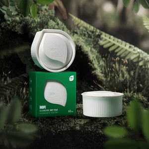 [Revation] mỹ phẩm làm sạch pad khô bao bì papermold bột giấy phân hủy sinh học mía bã mía restudio gói giấy sinh thái - Product Image 6