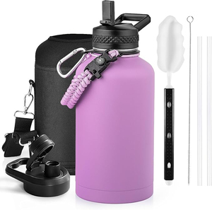 <span class=keywords><strong>Termo</strong></span> de Acero Inoxidable con Aislamiento de 24 Horas, 64 oz, para Viajes - Product Image 4