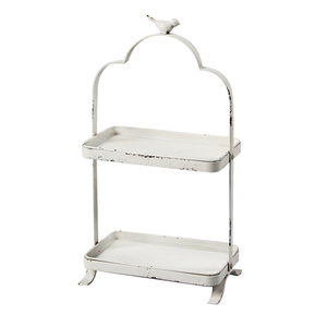 Double-Couche dessert plateau plat de bonbons gâteau présentoir pose-plat de noël porcelaine fruits secs plaques <span class=keywords><strong>d</strong></span>écoration de mariage - Product Image 1