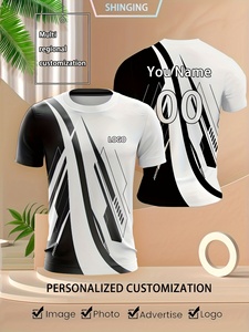 T-Shirt da Uomo MARKAKRALI con Logo Personalizzato, Traspirante e ad Asciugatura Rapida, 100% Poliestere, Ultimo Design Stampato - Product Image 1