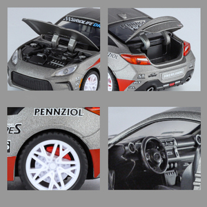 JCJ Gran Oferta GR86 Modelo de Coche Deportivo de Aleación Fundida a Presión a Escala 1:32, Diseño Único, Simulación Acústico-Óptica, Ruedas de Retroceso, Cuatro Ruedas Móviles - Product Image 6