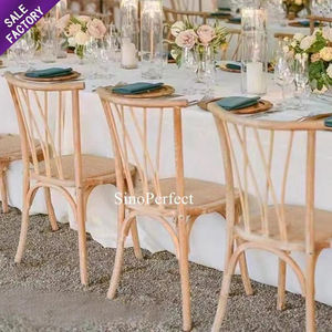 Chaises rustiques françaises en gros pour mariage, hôtel, chaise de fête vintage en bois massif, chaise de banquet, chaises Louis - Product Image 6
