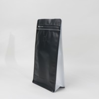 Sacs à café à fond plat de 500g avec logo personnalisé pour l'emballage des grains de café et le stockage domestique – Sachets de café à fond plat