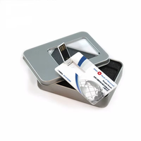 Memoria USB al por Mayor, Personalizable con Logotipo, 2GB 4GB 8GB 16GB 32GB, Unidad Flash USB con Formato de Tarjeta de Visita