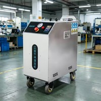 Système de nettoyage portable à la glace sèche pour éliminer les accumulations et les résidus d'encre des machines d'impression