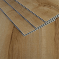 Plancher en plastique de luxe de clic de planche de vinyle de 4mm 5mm de verrouillage naturel de SPC de style