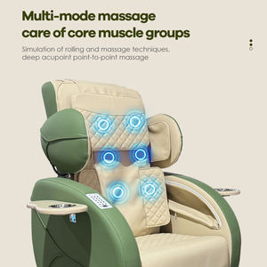 Luxury Modern Stainless Steel Customized Glass Nail Salon Pedicure <b>Chair</b> Professional Reclining Foot Spa Whirlpool <b>Vibration</b> - Product Image 4