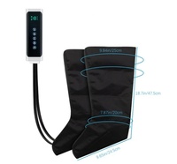 Bottes de compression, machine de massage des pieds et des jambes à pression d'air électrique, massage des jambes à compression d'air