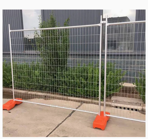 Panneau de clôture temporaire fourni par l'usine pour la sécurité des chantiers de construction et les événements - Product Image 6