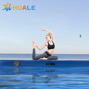 Vente <span class=keywords><strong>en</strong></span> gros Taille personnalisée 9ft extérieur jeux d'eau <span class=keywords><strong>bain</strong></span> <span class=keywords><strong>de</strong></span> <span class=keywords><strong>soleil</strong></span> île flottante gonflable plate-forme <span class=keywords><strong>de</strong></span> quai à vendre - Product Image 1