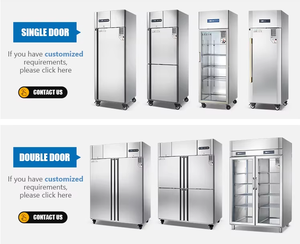 Refrigeradores OEM con Enfriamiento por Aire, Equipos de Refrigeración para Supermercados, Refrigeradores Vendidos en Estados Unidos, de Una Puerta - Product Image 4