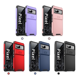 Coque de téléphone en gros pour <span class=keywords><strong>Google</strong></span> <span class=keywords><strong>Pixel</strong></span> <span class=keywords><strong>7</strong></span> <span class=keywords><strong>Pro</strong></span> Sliding Camshield TPU + PC Phone Case - Product Image 2