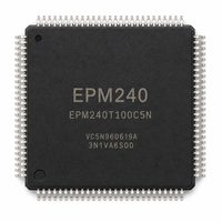 EPM240T100I5N IC CPLD 192MC 4.7NS 100TQFP Type de montage en surface