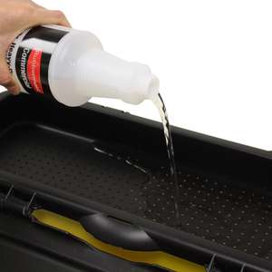 Desinfektionseimer Mit Sieb Für Mikrofas-Flachwischmopps, Gelb - Product Image 3