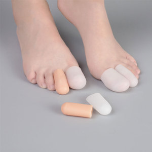 Chaussettes en gel de <span class=keywords><strong>silicone</strong></span> pour soulager la douleur, manchons confortables, coussinets pour la <span class=keywords><strong>protection</strong></span> des orteils - Product Image 3